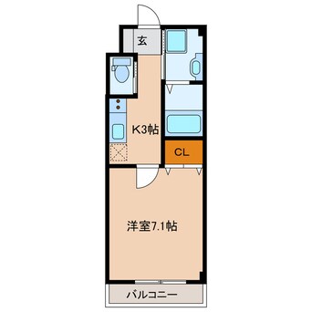 間取図 東海道本線/新居町駅 車移動　5分2km 2階 築16年