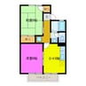 東海道本線/浜松駅 バス:21分:停歩1分 2階 築30年 2DKの間取り