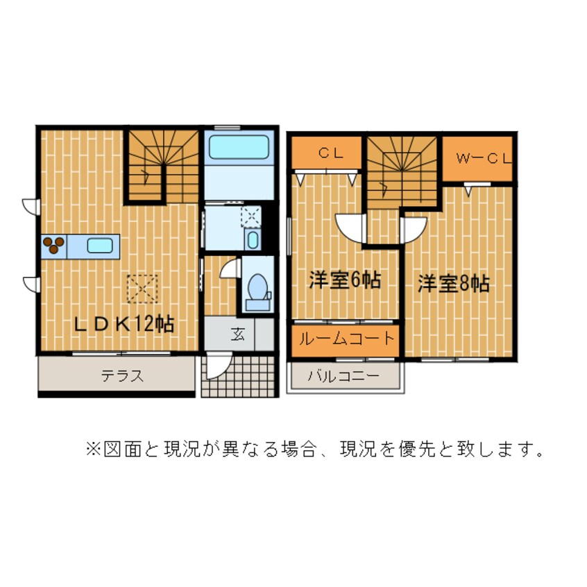 間取図 東海道本線/浜松駅 バス17分佐鳴台三丁目下車:停歩2分 1-2階 築11年