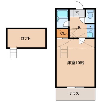 間取図 ヴィラルバ・エス
