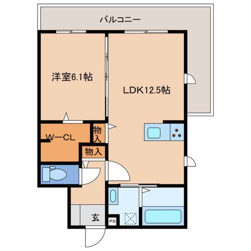 間取図 遠州鉄道/新浜松駅 徒歩23分 2階 1年未満