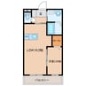 W residence 1LDKの間取り