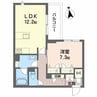 Ｅレジデンス八幡 1LDKの間取り