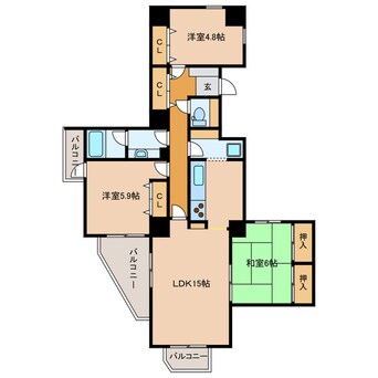 間取図 広沢ガーデンヒルズ