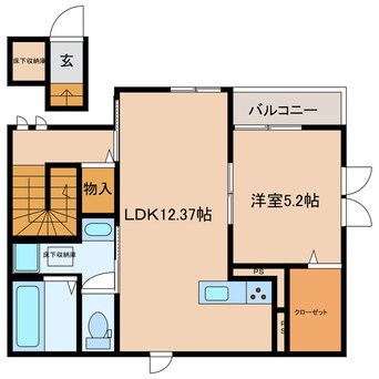 間取図 Claritt　(クラリット）