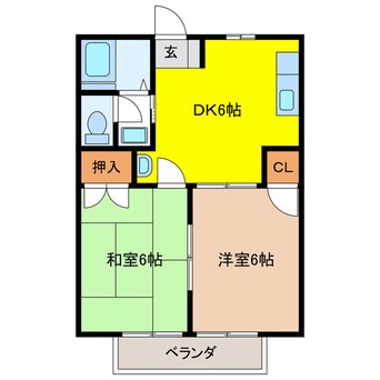 間取図 ニューシティー小林