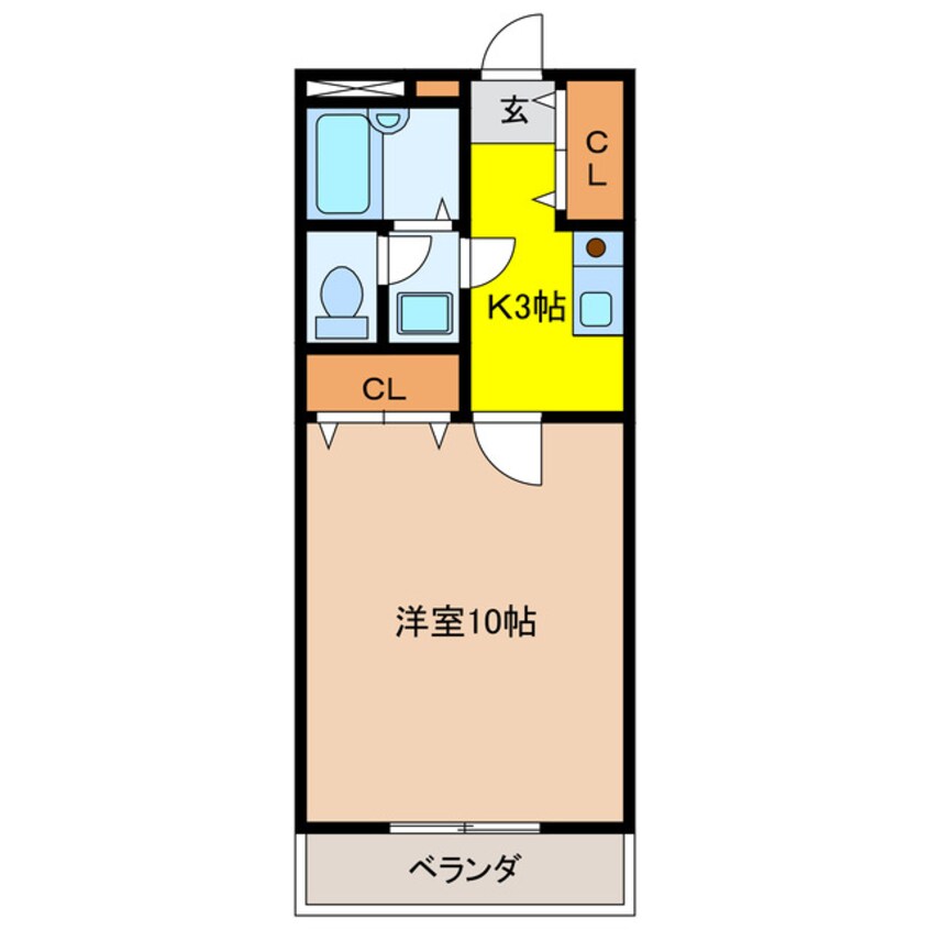 間取図 ＭＩＴＡＫＡマンション笠木