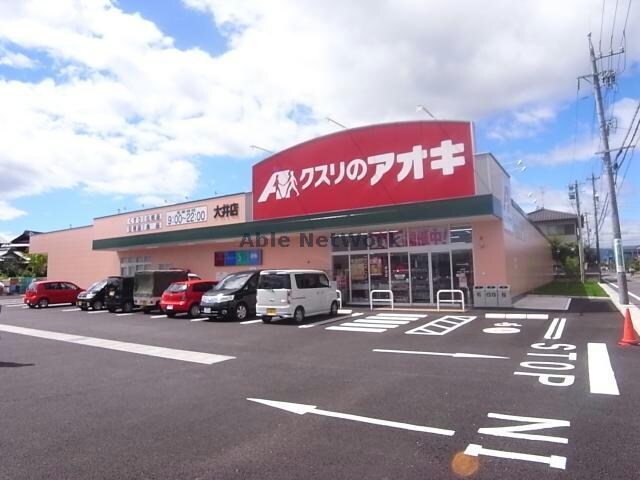 クスリのアオキ大井店(ドラッグストア)まで232m めぞんわたなべ