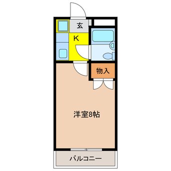 間取図 第二山本ビル