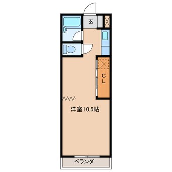 間取図 エストーレ清水