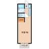 ハウスナサ Ⅱ A 1Rの間取り