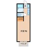 ハウスナサ Ⅱ A 1Rの間取り