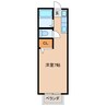 ハウスナサⅡ C 1Rの間取り