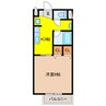 サンシャイン２１ 1Kの間取り