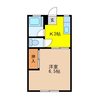 間取図 コーポ北島