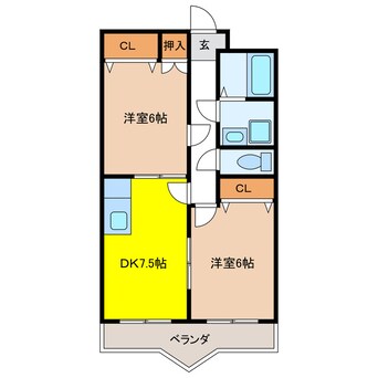 間取図 サンクレール