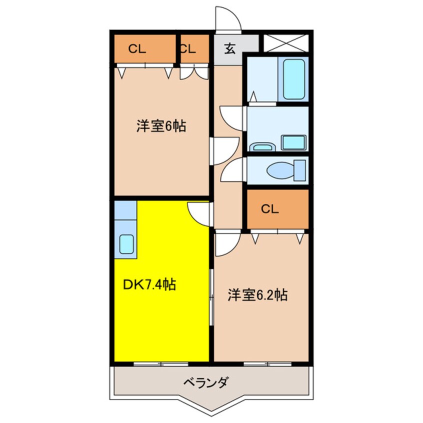 間取図 サンクレール