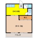 コーポちほの間取図