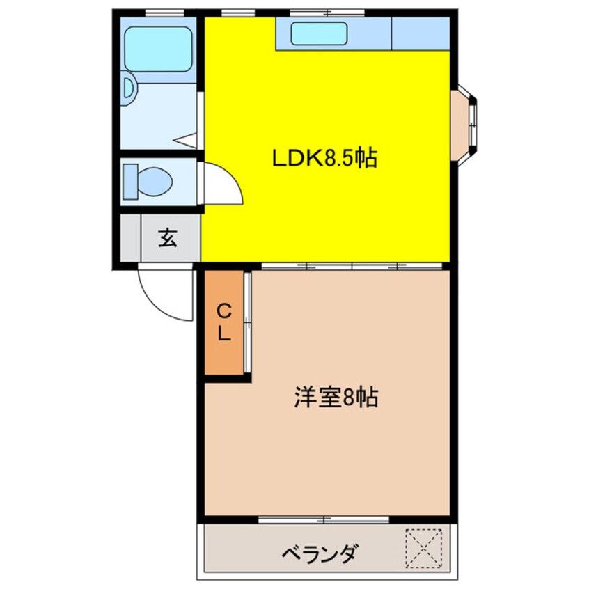 間取図 コウコウマンション