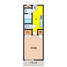 マンション勝野 1Kの間取り