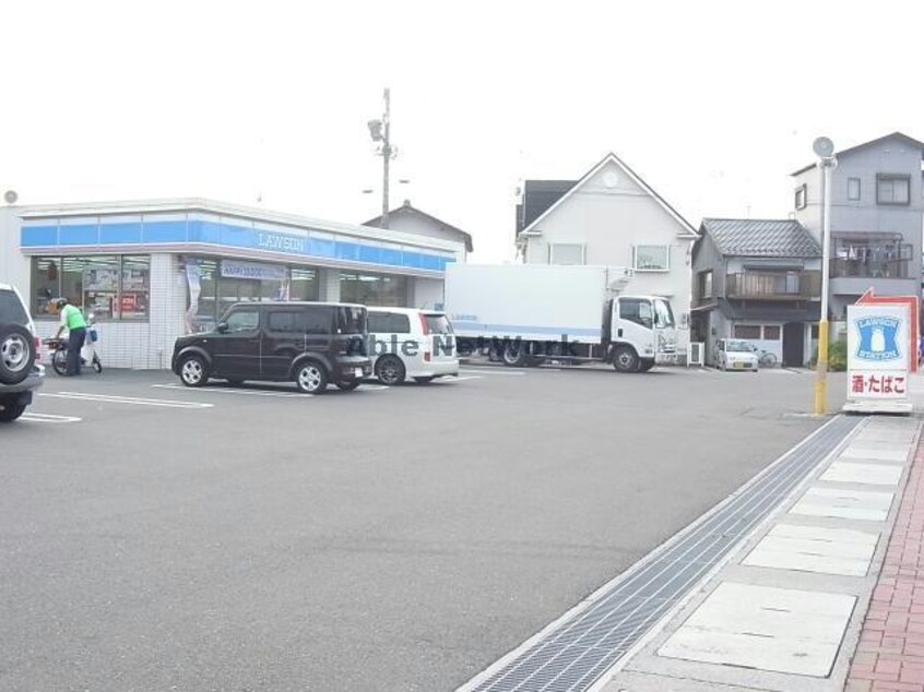 ローソン大垣木戸店(コンビニ)まで1000m リバーサイドパーク