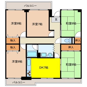 間取図 リバーサイド鎌倉