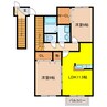 エルパレス 2LDKの間取り