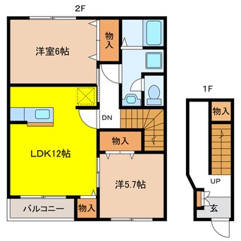 間取図 グランディール