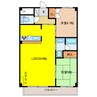 サンレジデンス藤江 2LDKの間取り