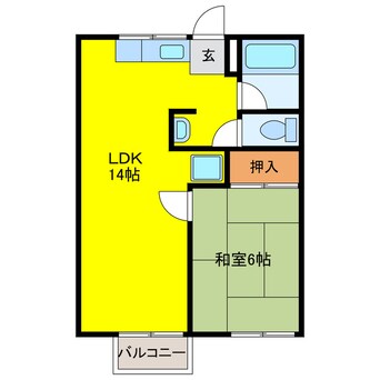 間取図 第３メゾンドラポール