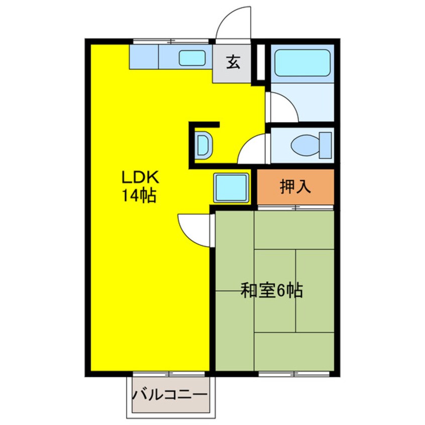 間取図 第３メゾンドラポール