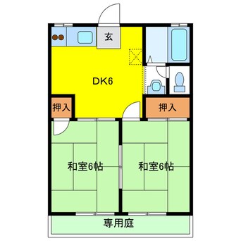 間取図 メゾン・ド・ブーペ