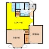 アネックス・アイ 2LDKの間取り