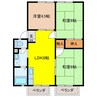 コンフォート東大垣 3LDKの間取り