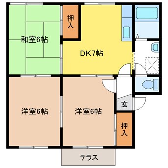 間取図 ファミールこの