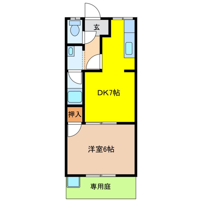 間取図 サンパレスＩＴＯＨ