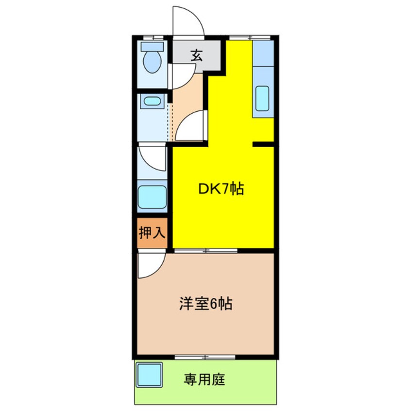 間取図 サンパレスＩＴＯＨ