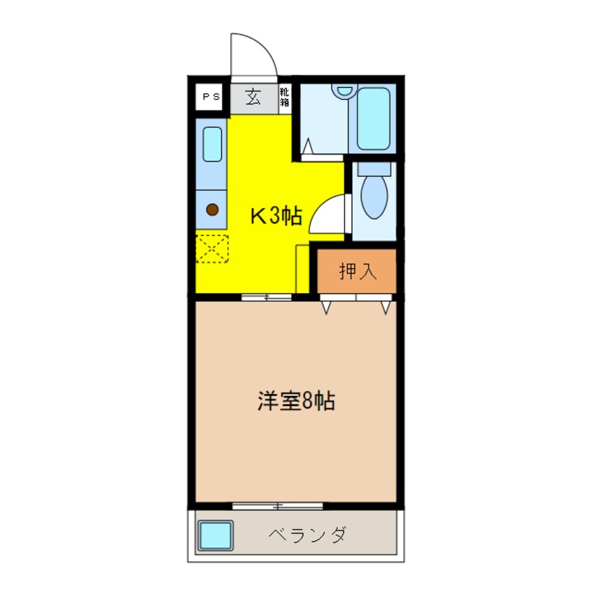 間取図 マンションウイン