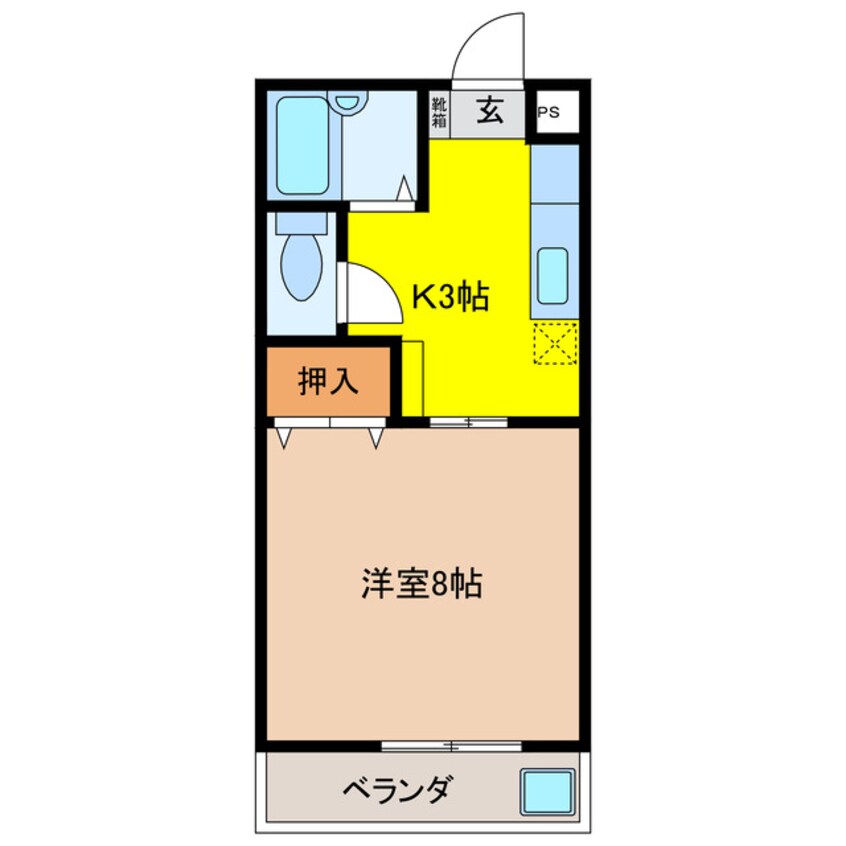 間取図 マンションウイン