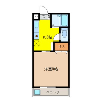 間取図 マンションウイン