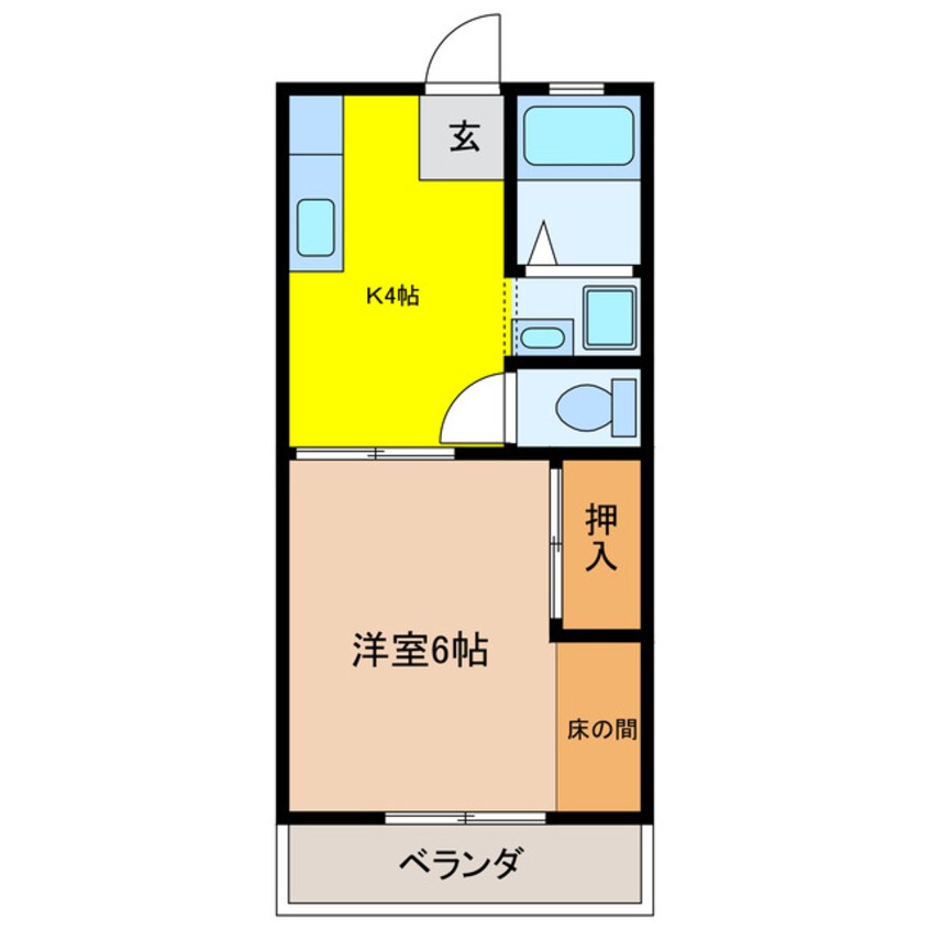 間取図 フェアリー山中