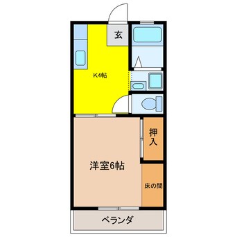 間取図 フェアリー山中