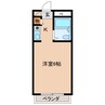 アップルコート大垣木戸町 1Rの間取り
