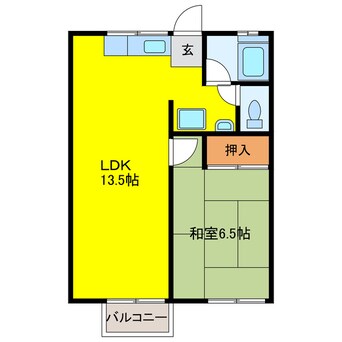 間取図 第１メゾンドラポール