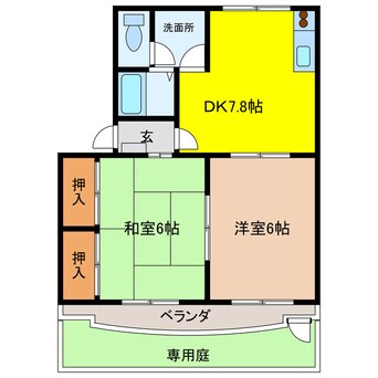 間取図 コンフォールシャトー