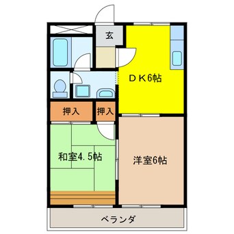 間取図 フォートレス21Ａ