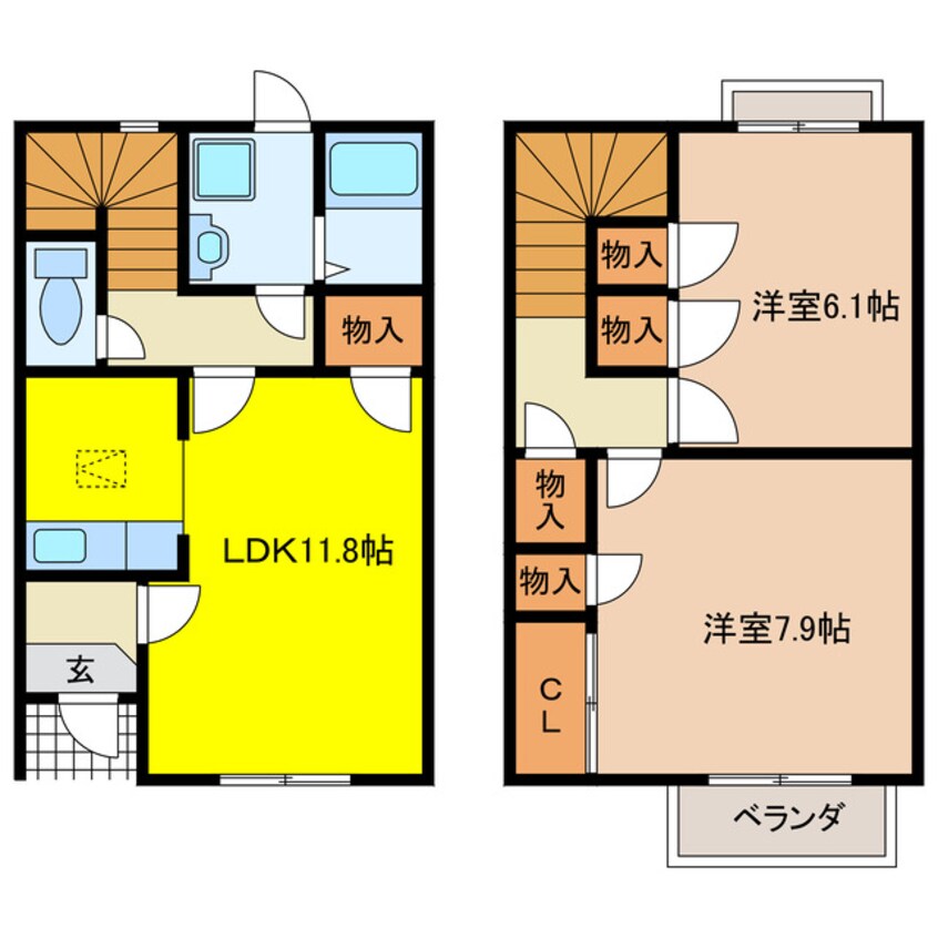 間取図 エストメゾン