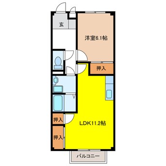 間取図 セディアス　Ⅰ