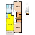 Ａｌｔａｉｒ（ｱﾙﾃｨｱ）の間取図