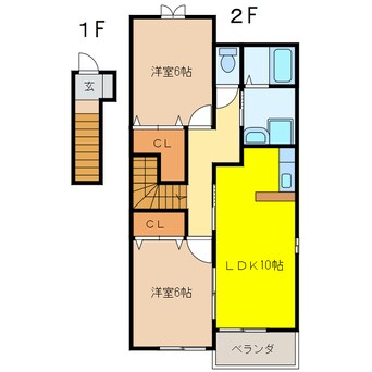 間取図 Ａｌｔａｉｒ（ｱﾙﾃｨｱ）